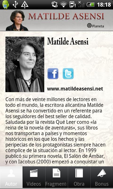 Matilde Asensi. Toda su ...截图3