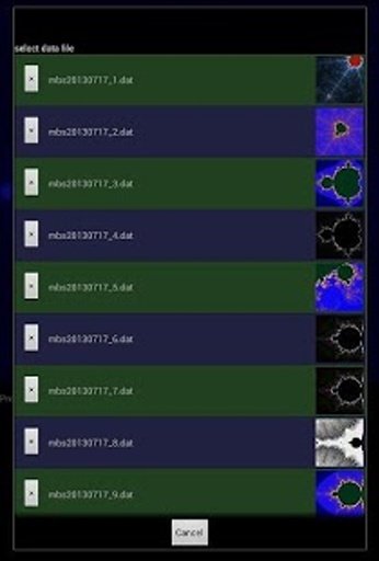 Mandelbrot set drawer截图1