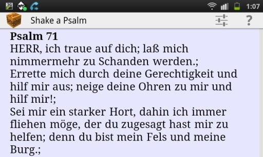 Shake a Psalm截图1