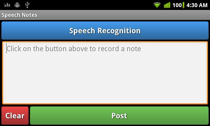 Speech Notes截图1