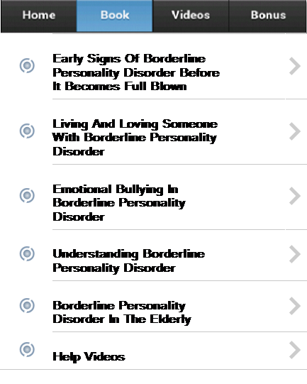 BorderlinePersonality Disorder截图2