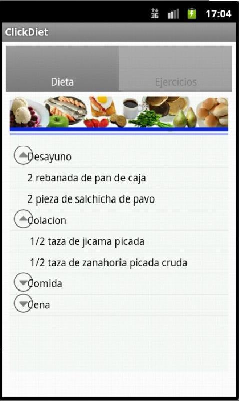 Click & Diet - Elige tu dieta截图8