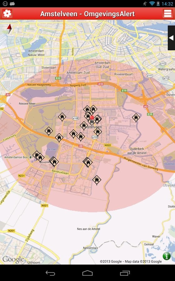 Amstelveen - OmgevingsAlert截图1