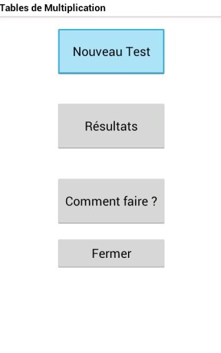 Tables de Multiplication截图3