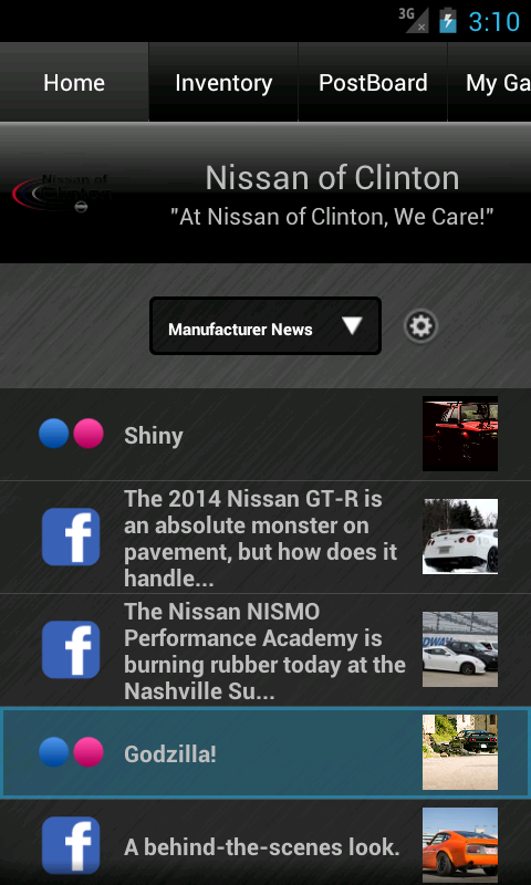 Nissan of Clinton DealerApp截图3