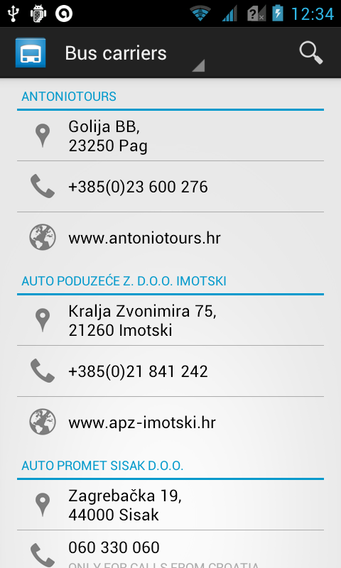 Croatian buses截图6