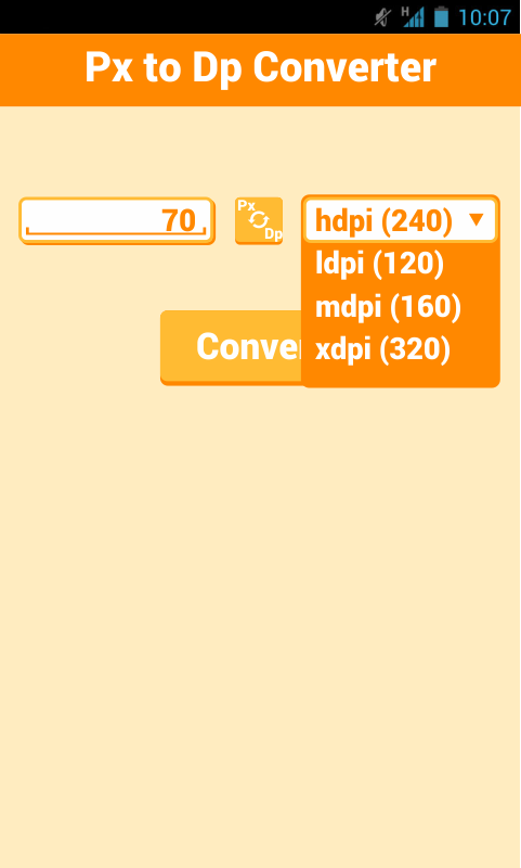 Px To Dp Converter截图1