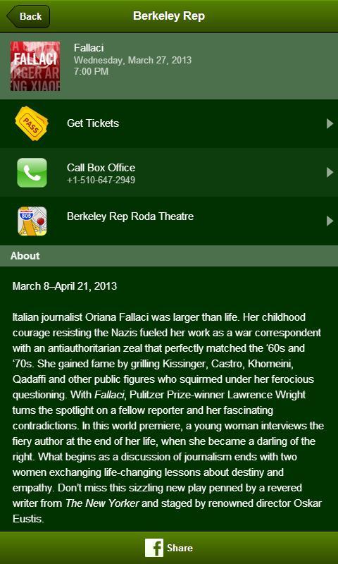 Berkeley Repertory Theatre截图2