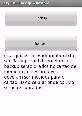 Easy SMS Backup & Restor...截图1