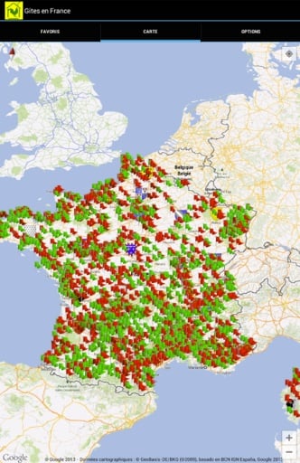 G&icirc;tes en France - Gite &...截图1