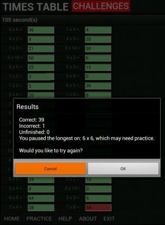 Times Table Challenges截图4
