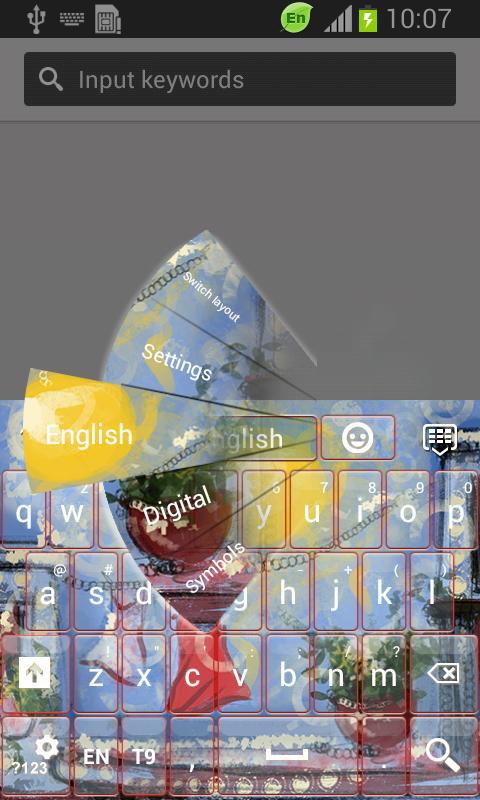 Hot Sunny Day Keyboard截图3