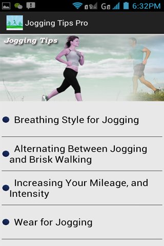 Jogging Tips截图2