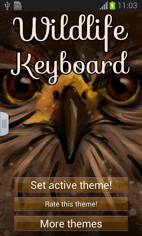 Wildlife Keyboard截图1