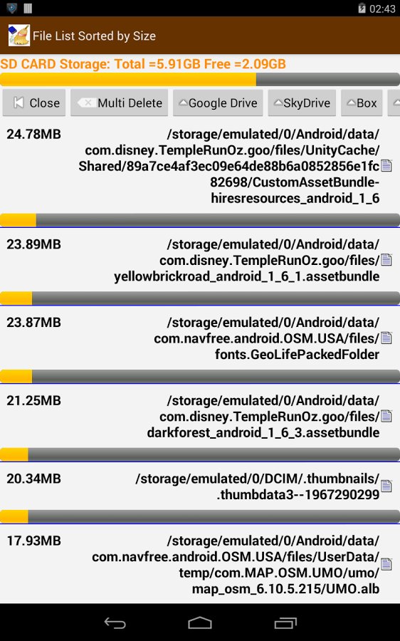 NEW SD CARD Storage Optimizer截图9