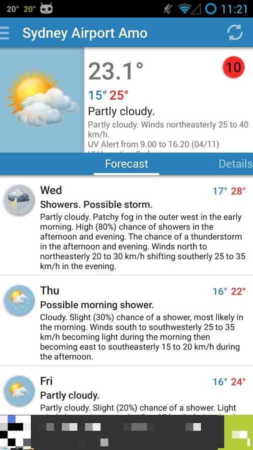 金天气免费 Au Weather Free截图9