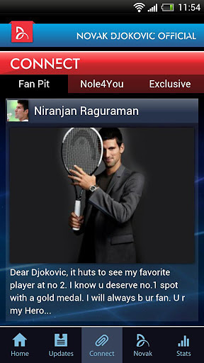 Novak Djokovic Official截图2