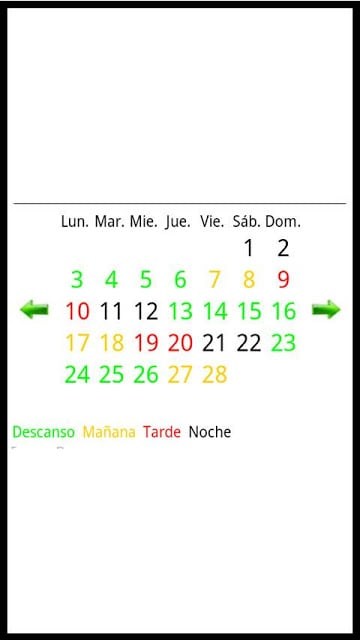 Calendario 5 Turnos Acerinox截图4