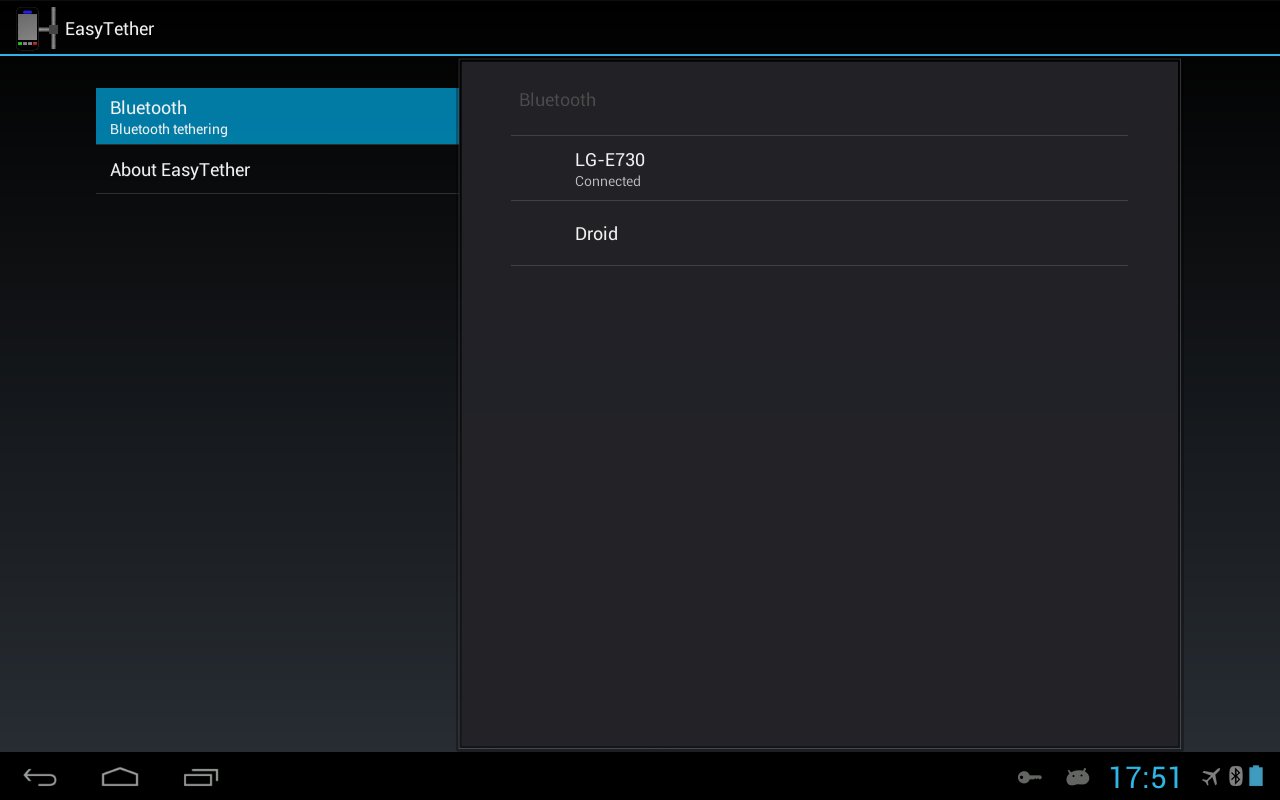 EasyTether Tablet截图1