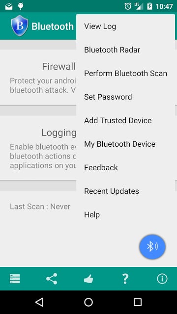 Bluetooth Firewall Trial截图1