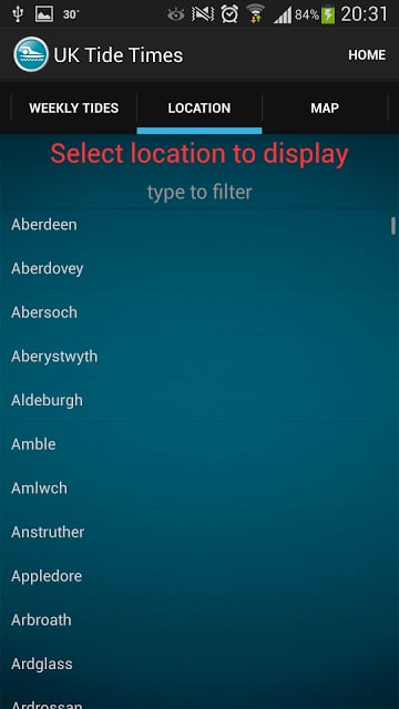 UK Tide Times截图3