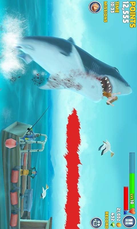 饥饿鲨进化之巨齿鲨动态壁纸截图1