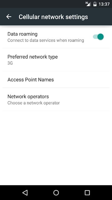 Data Settings截图3