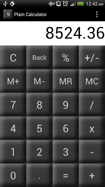 Plain Calculator截图2