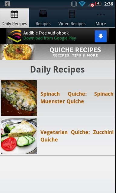 Quiche Recipes!截图1