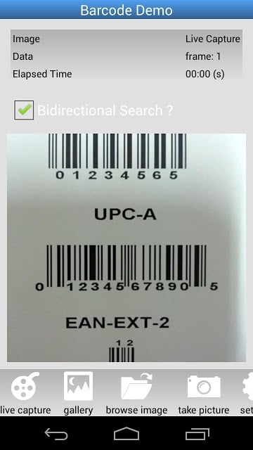 LEADTOOLS Barcode Demo截图4