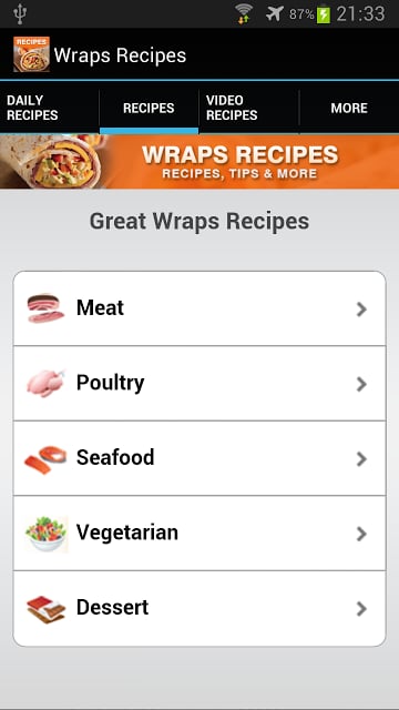 Wraps Recipes截图4