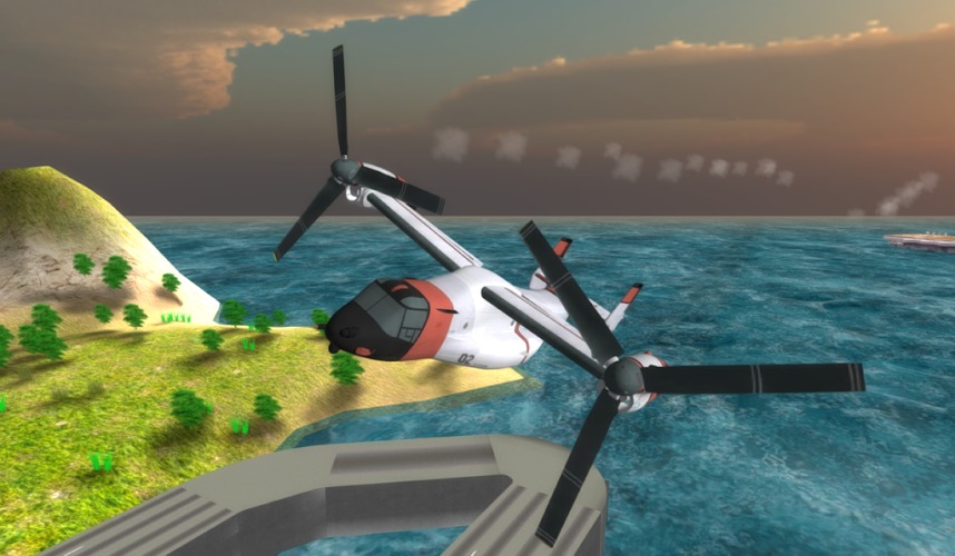 Airplane Helicopter Pilot 3D截图1