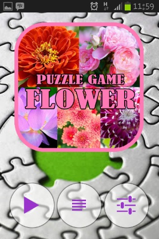 PUZZLE GAME FLOWER截图1