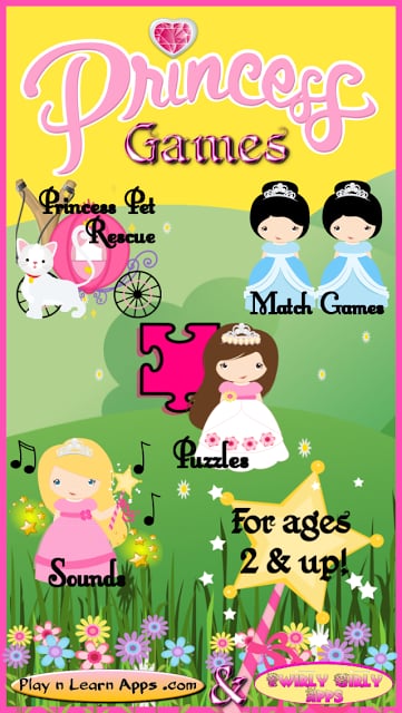 Princess Puzzles Kids截图4