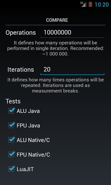 CPU Speed / Performance ...截图7