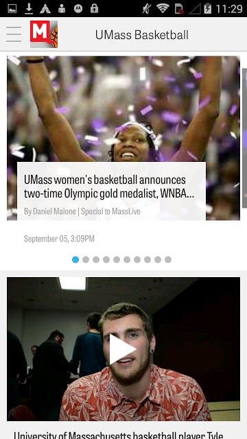 MassLive.com: UMass Hoop...截图8