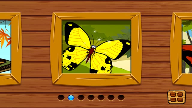 Butterfly jigsaw kids games截图3