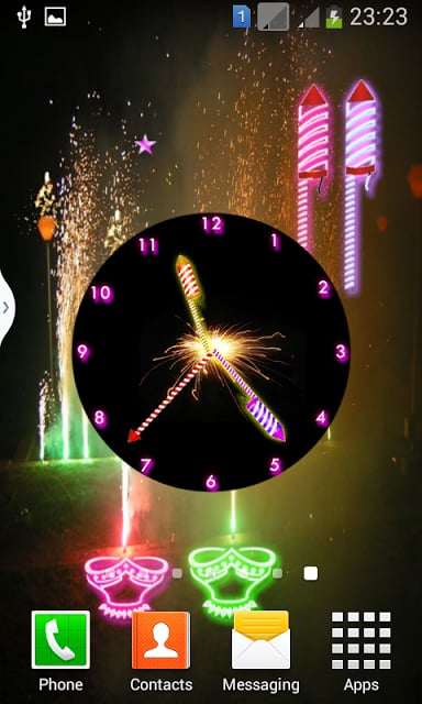 Rocket Diwali Clock截图4