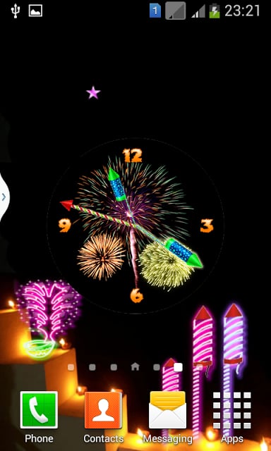 Rocket Diwali Clock截图5