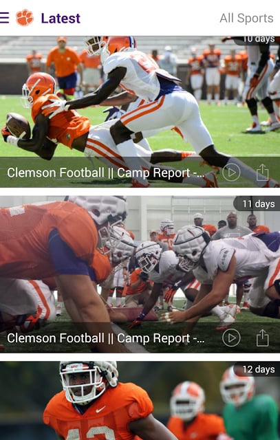 Clemson Tigers截图5