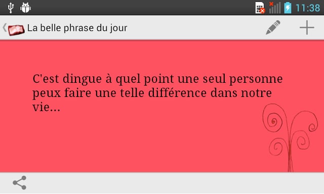 La Belle Phrase du Jour截图1