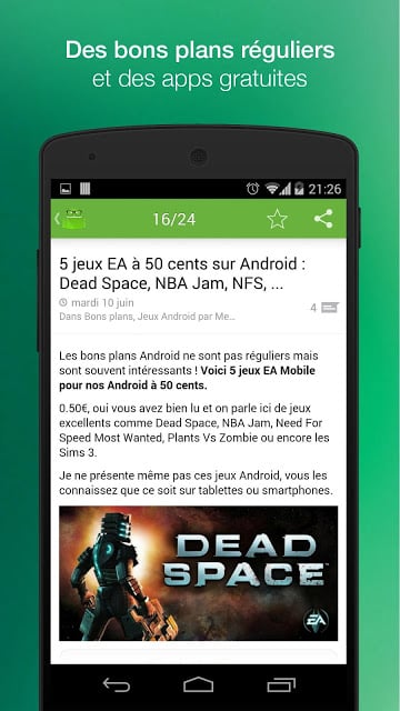 DroidSoft.fr : bons plans et +截图2