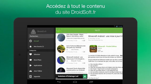 DroidSoft.fr : bons plans et +截图3