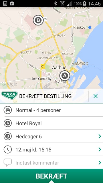 Aarhus Taxa截图1