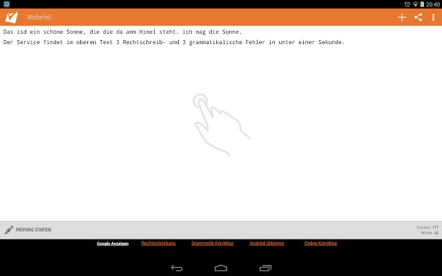 Rechtschreibpr&uuml;fung Mobi...截图5