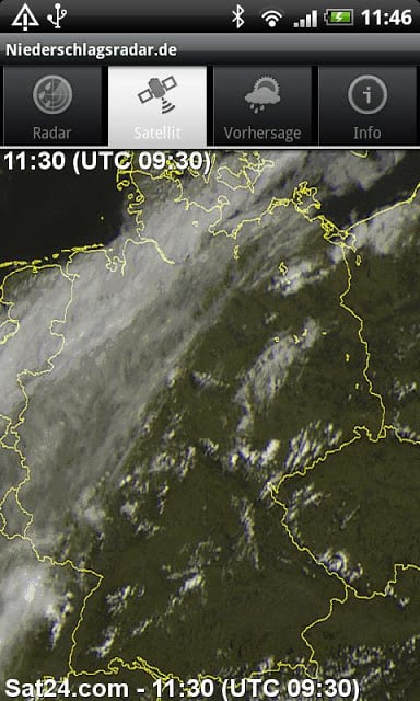 NiederschlagsRadar.de截图4