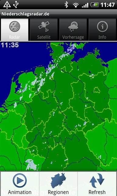 NiederschlagsRadar.de截图5