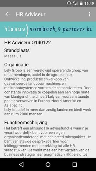 BSP HR Vacatures截图2