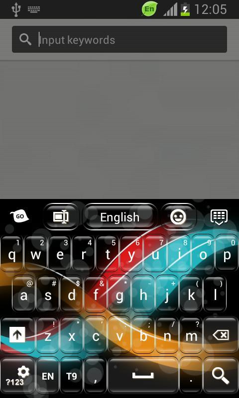 Keyboard for Sony Xperia M截图1