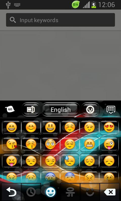 Keyboard for Sony Xperia M截图4